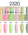 49375385059667 CANNI PureCare HEMA-freies Gel-Nagellack Set 6 Farben