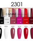 CANNI PureCare HEMA-freies Gel-Nagellack Set 6 Farben