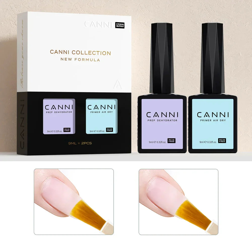 CANNI PureCare HEMA-freies Gel-Nagellack Set 6 Farben