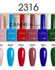 49375384994131 CANNI PureCare HEMA-freies Gel-Nagellack Set 6 Farben