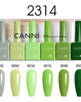 CANNI PureCare HEMA-freies Gel-Nagellack Set 6 Farben