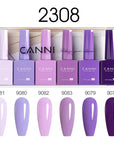 CANNI PureCare HEMA-freies Gel-Nagellack Set 6 Farben