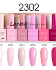 CANNI PureCare HEMA-freies Gel-Nagellack Set 6 Farben